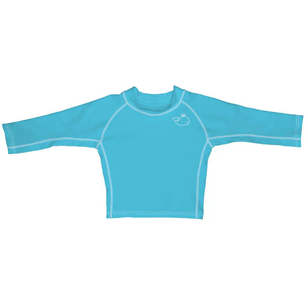 i play. Long Sleeve Rashguard - Aqua - Image 3