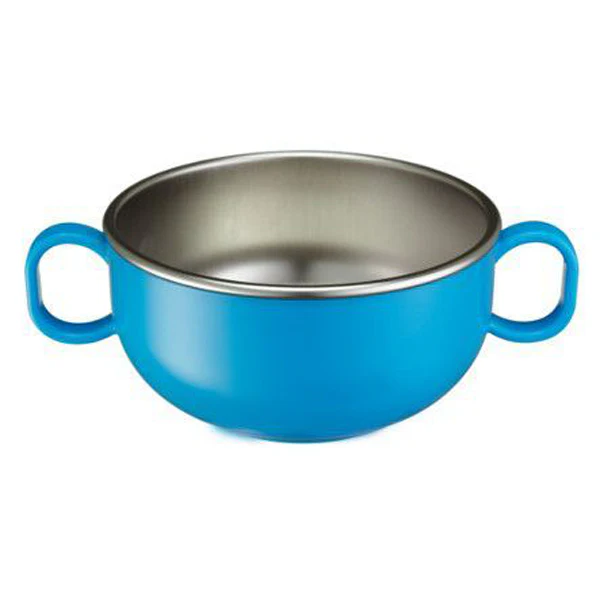 Innobaby Din DIn Smart Stainless Starter Bowl - Blue - Image 2