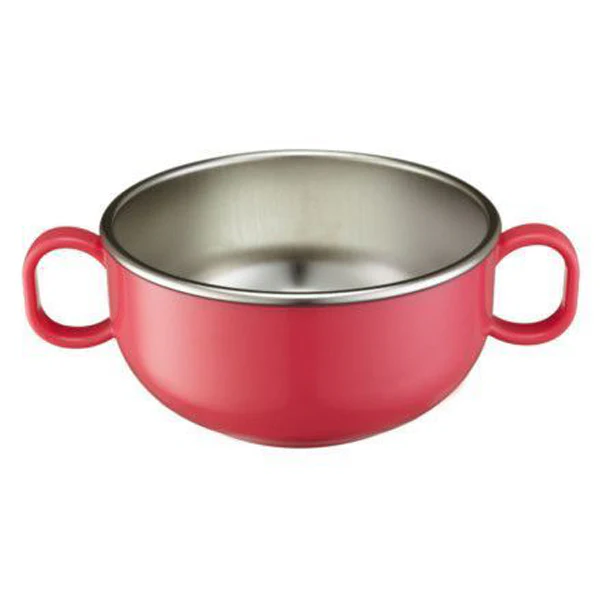 Innobaby Din DIn Smart Stainless Starter Bowl - Pink - Image 2