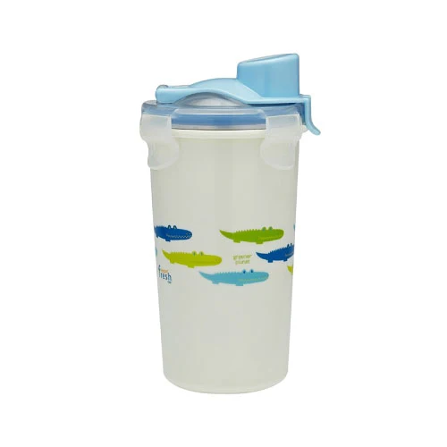 Innobaby Stainless Drinking Cup 12oz- Alligator Blue - Image 2