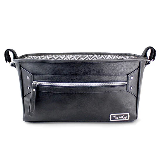 Itzy Ritzy Adjustable Stroller Caddy - Black