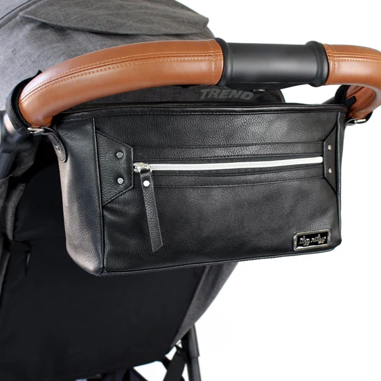 Itzy Ritzy Adjustable Stroller Caddy - Black - Image 2