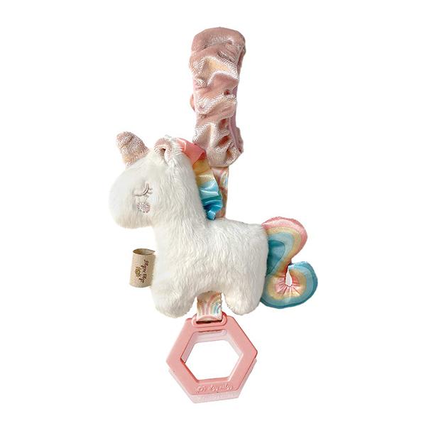 Itzy Ritzy Jingle Attachable Travel Toy - Unicorn