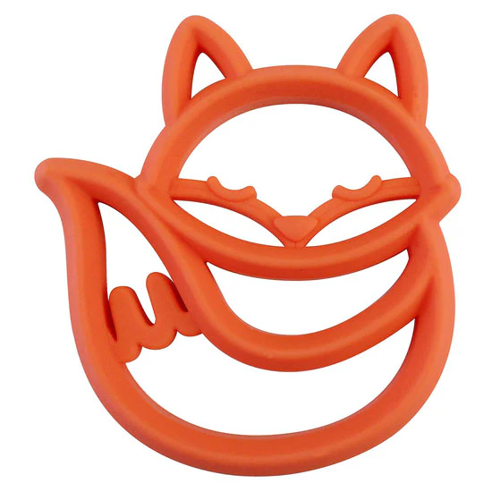 Itzy Ritzy Silicone Baby Teether - Fox