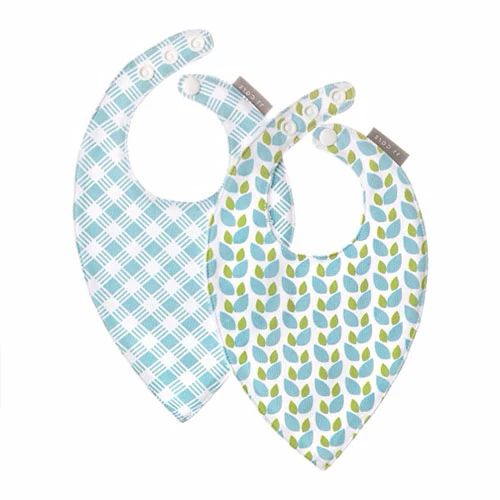 JJ Cole Bandana Bibs - Forest Flora