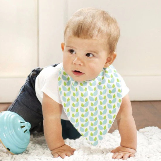 JJ Cole Bandana Bibs - Forest Flora - Image 2