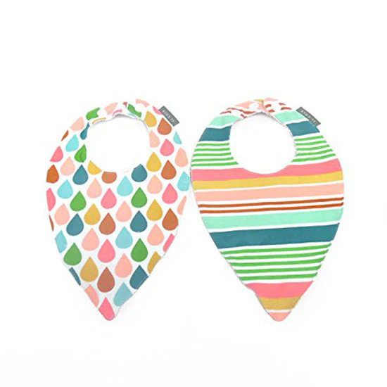 JJ Cole Bandana Bibs - Summer Garden - Image 2