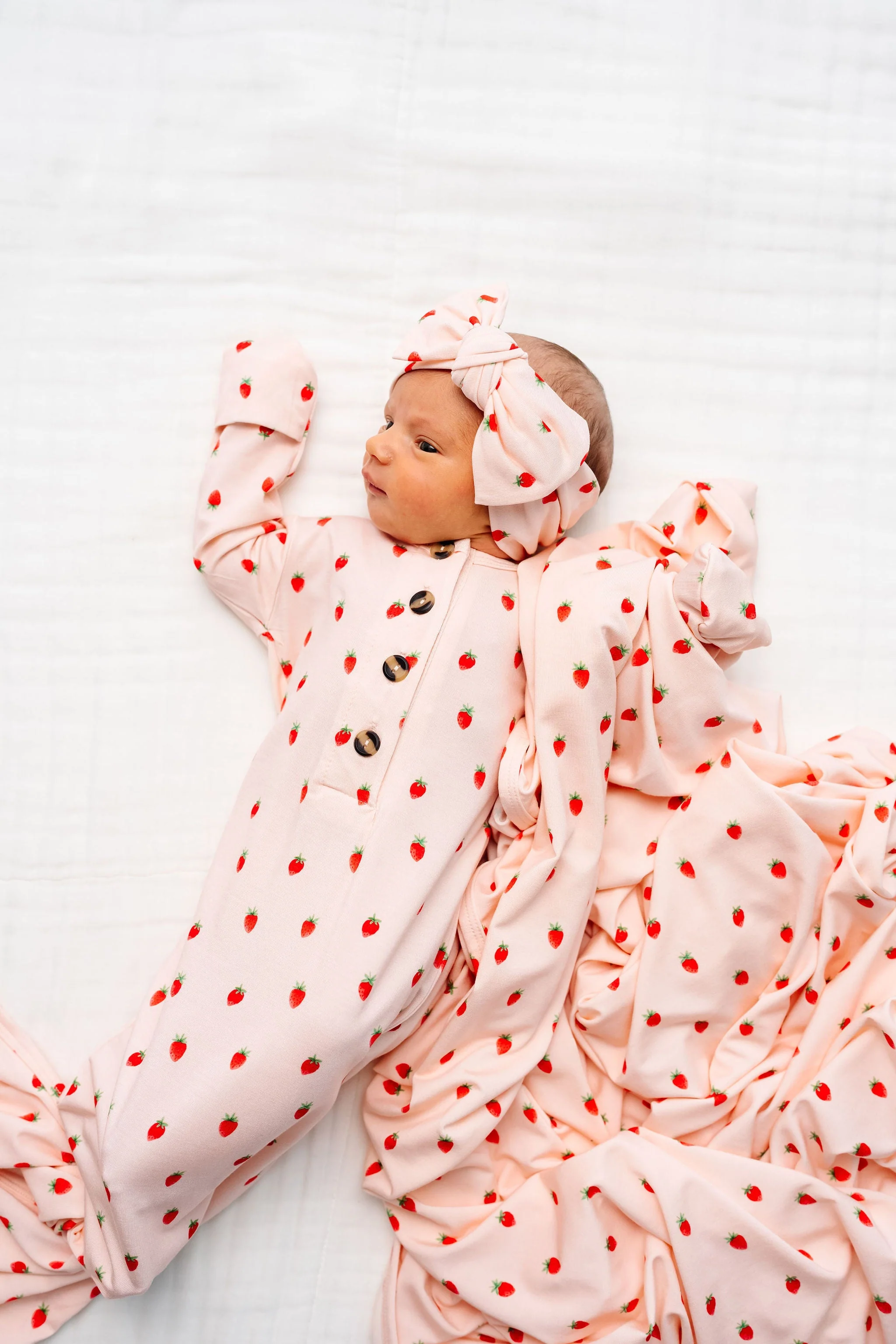 Junie Newborn Headband Bundle (Gown) - Image 2