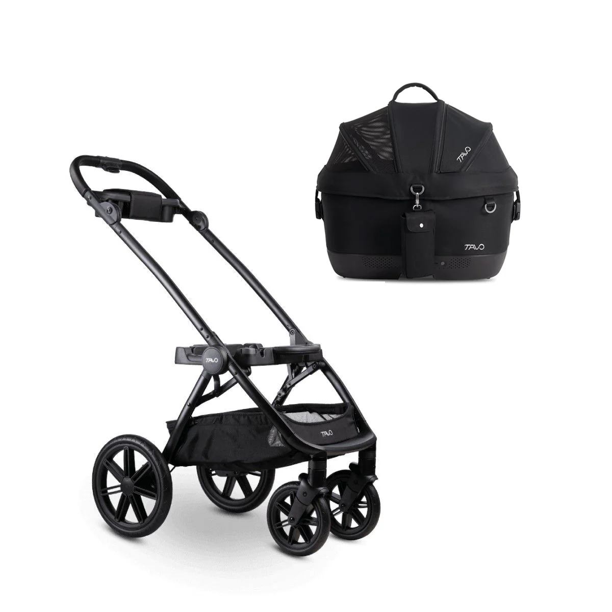 Tavo Pets Maeve iso5X Wind + Roscoe Trek Stroller - Image 10