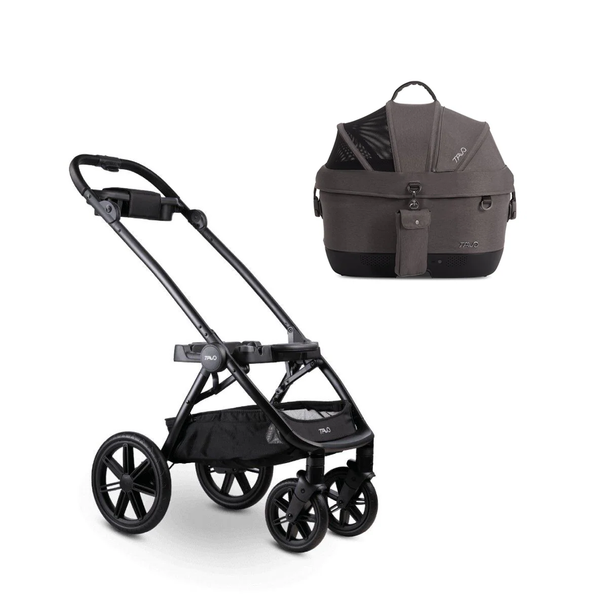 Tavo Pets Maeve iso5X Wind + Roscoe Trek Stroller - Image 12