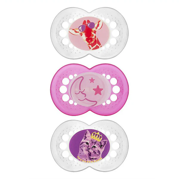 MAM Night & Day Silicone Pacifier 3pk - 6+ Mon - Image 3