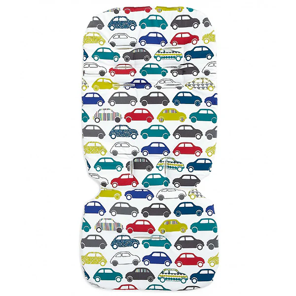 Mamas & Papas Luxury Memory Foam Liner - Traffic Jam
