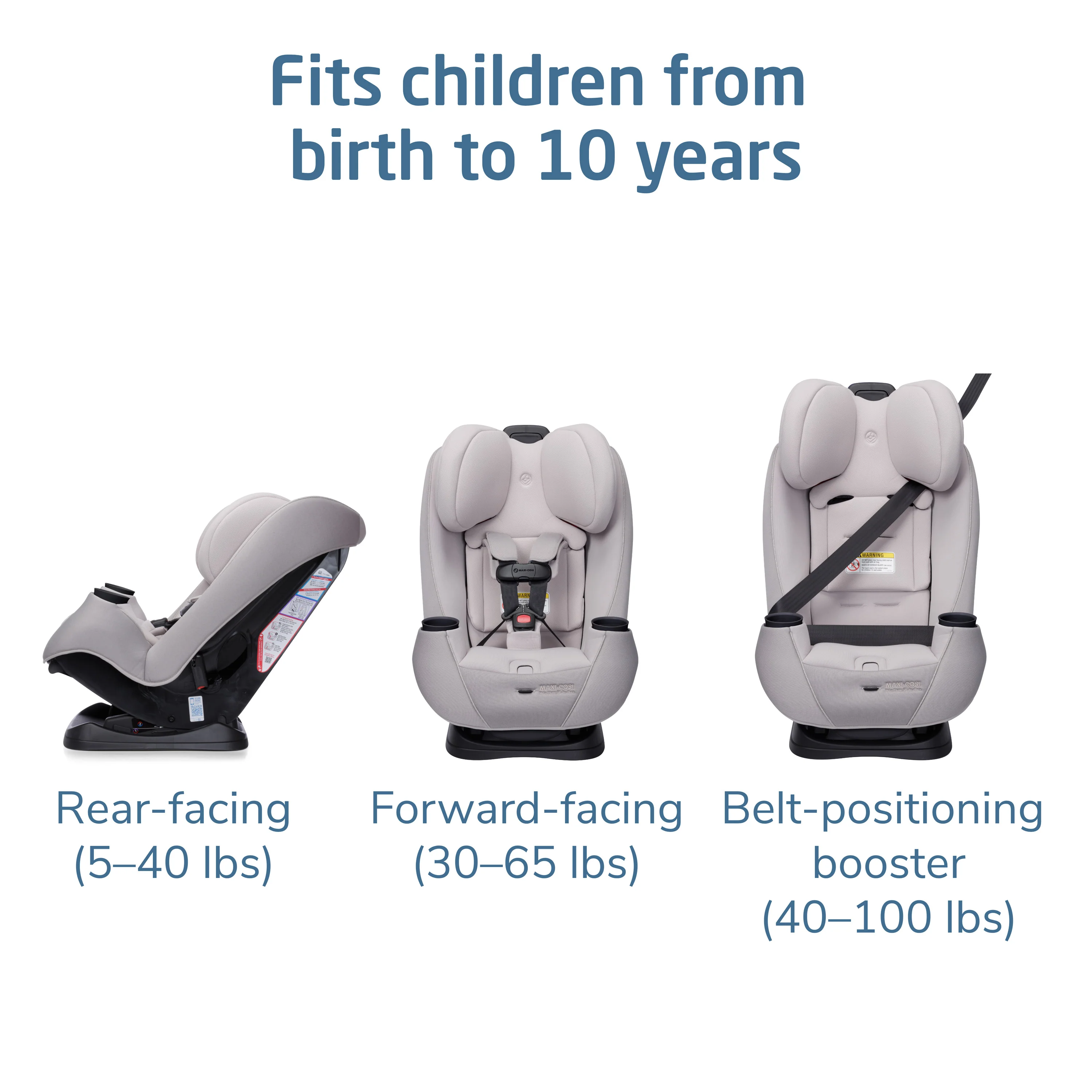 Maxi-Cosi Pria MAX All-in-One Convertible Car Seat - Image 10