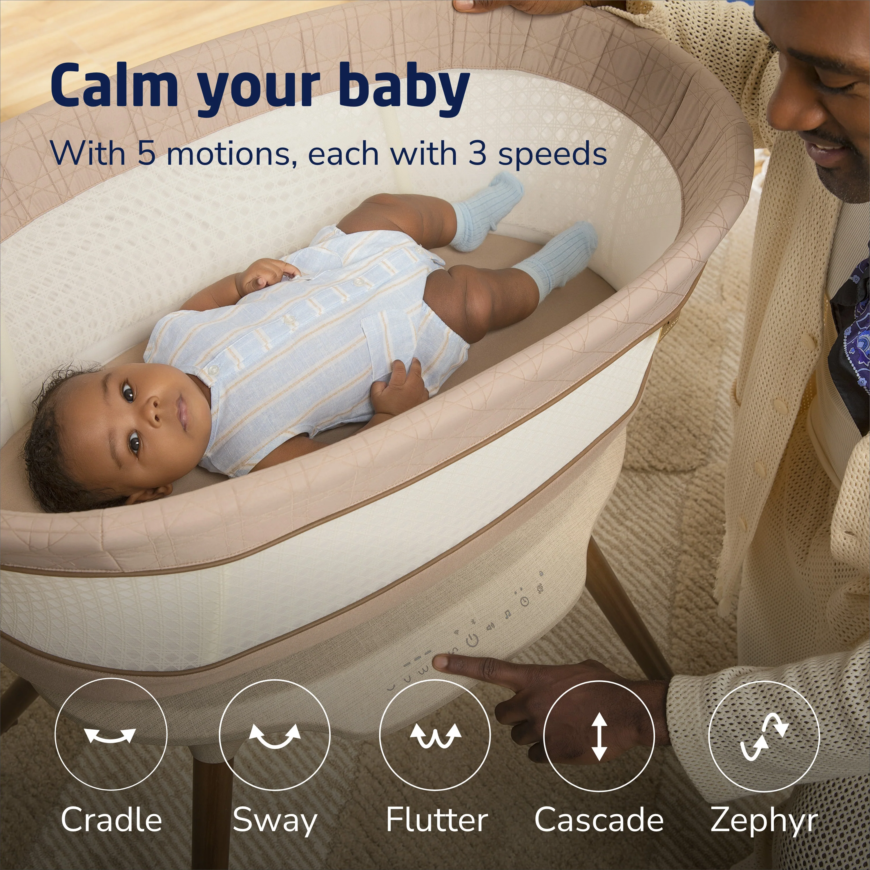 Maxi-Cosi Starling Smart Bassinet - Kindred - Image 5