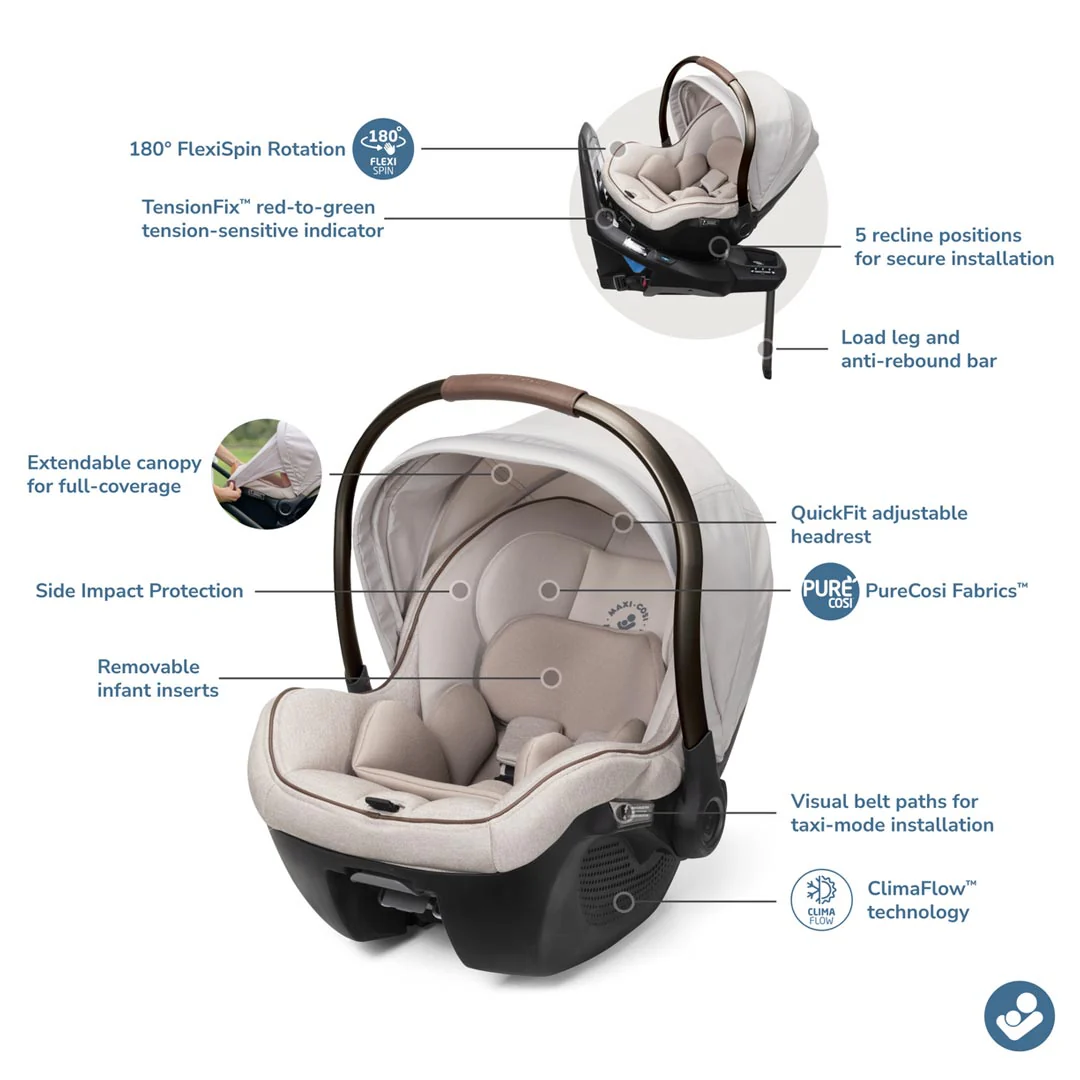 Maxi-Cosi Tayla Max + Peri 180 Travel System - Image 5
