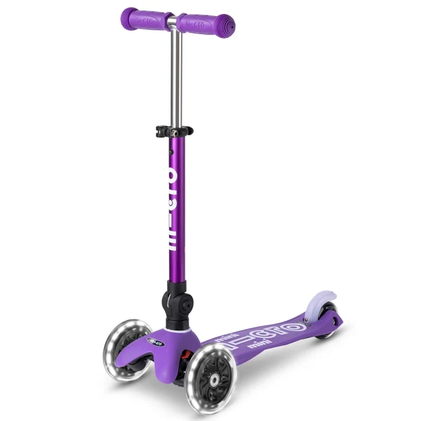 Micro Kickboard Mini LED Foldable Scooter - Image 7