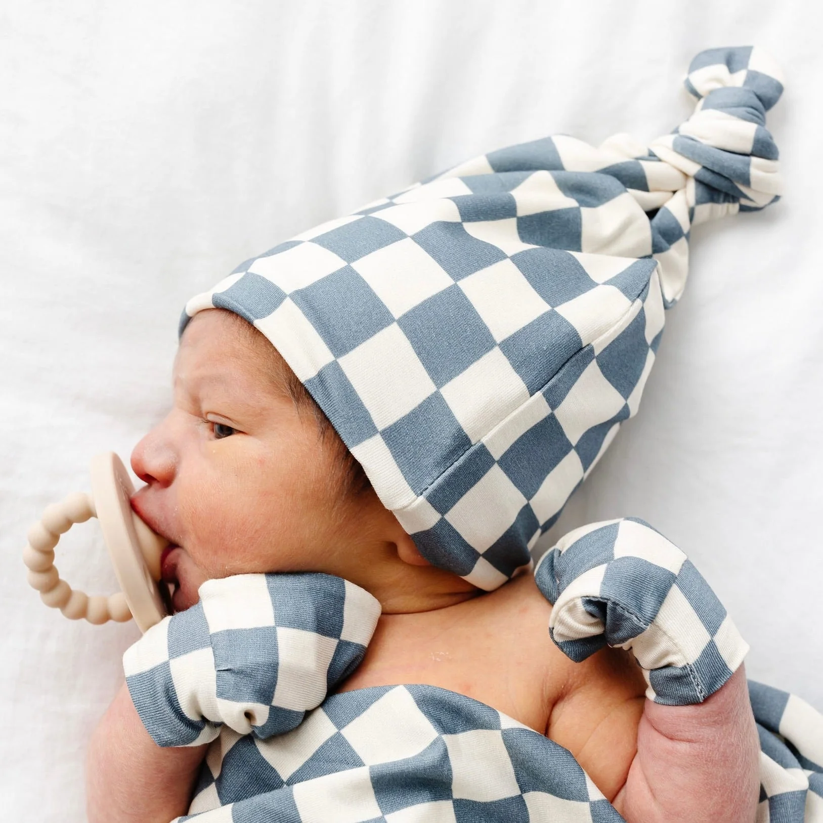 Miles Newborn Hat Bundle (Gown) - Image 4