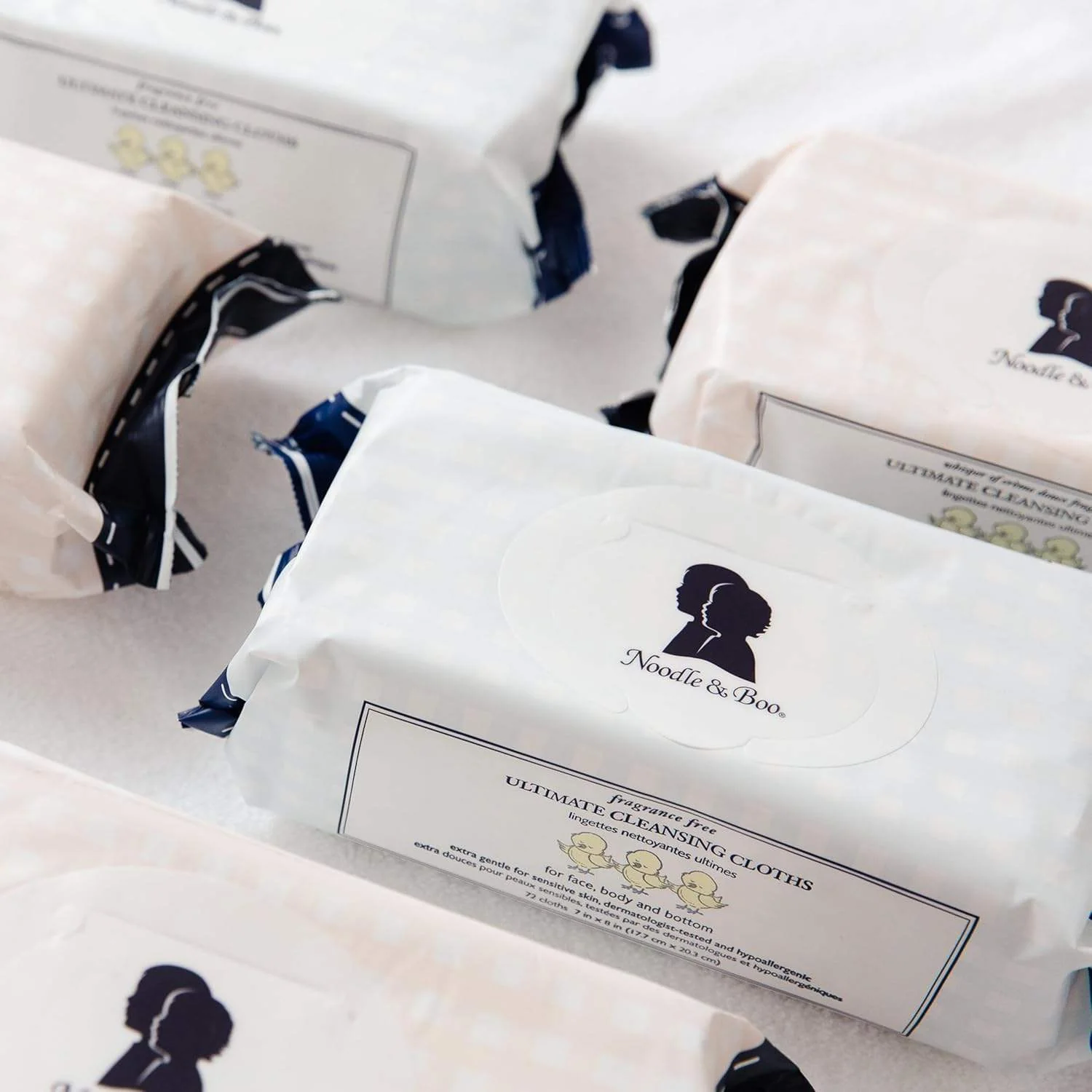 Noodle & Boo Ultimate Baby Body and Face Cleansing Cloths - Image 2