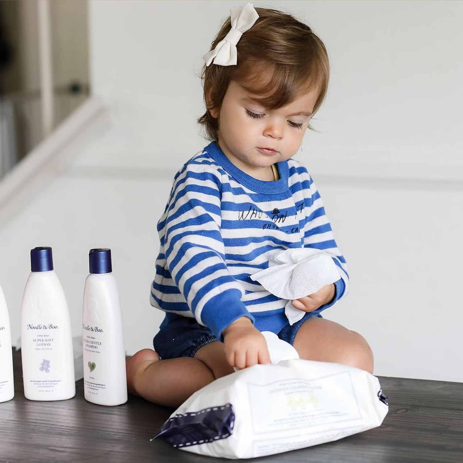 Noodle & Boo Ultimate Baby Body and Face Cleansing Cloths - Image 9