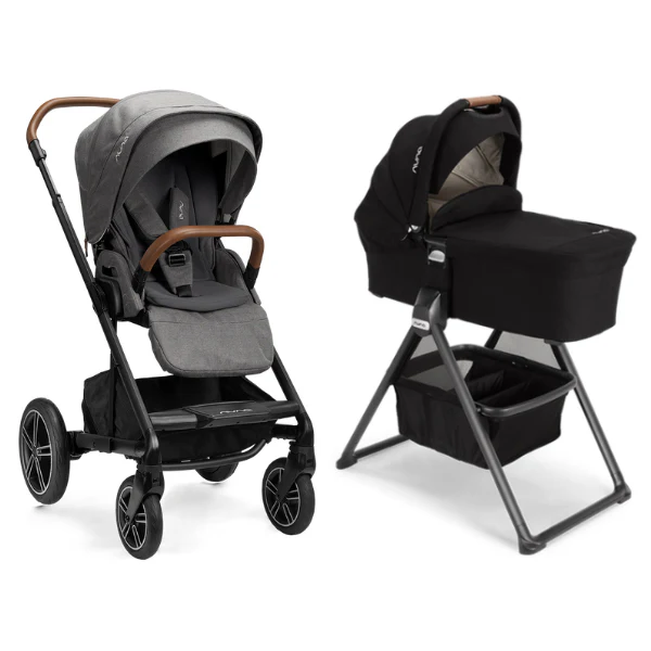 Nuna MIXX Next Stroller + Infant Bassinet with Stand - Image 10