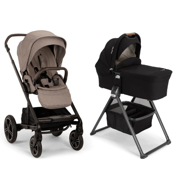 Nuna MIXX Next Stroller + Infant Bassinet with Stand - Image 14