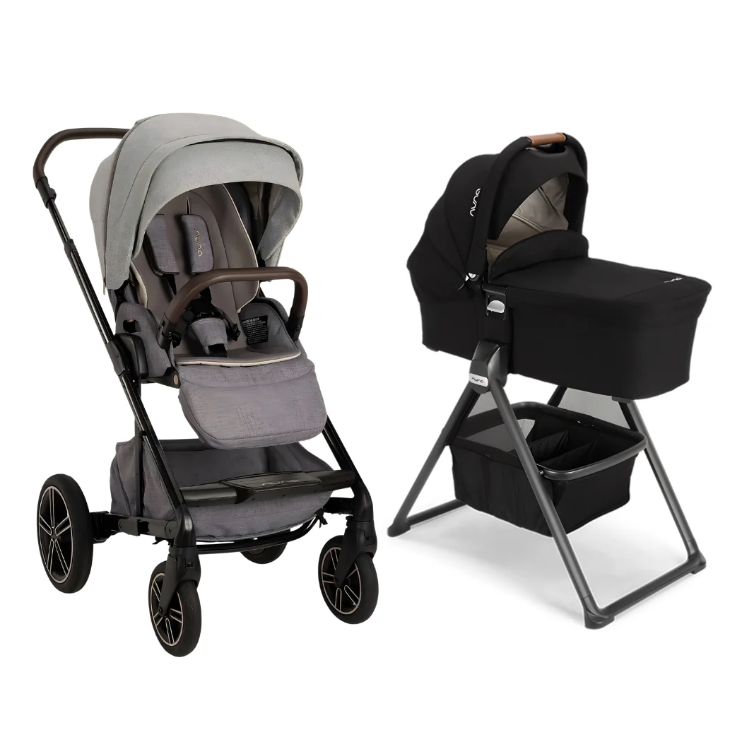 Nuna MIXX Next Stroller + Infant Bassinet with Stand - Image 15