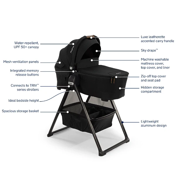 Nuna TRIV Next Stroller +  Bassinet - Image 11