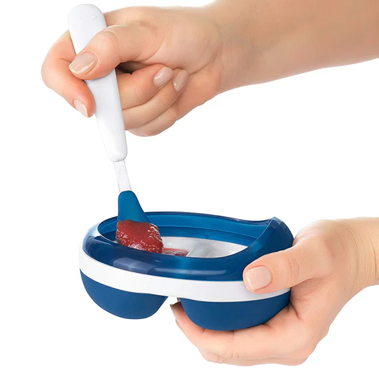 OXO On-The-Go Feeding Spoon - Navy - Image 3