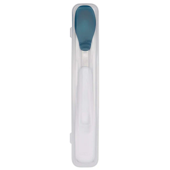 OXO On-The-Go Feeding Spoon - Navy - Image 4