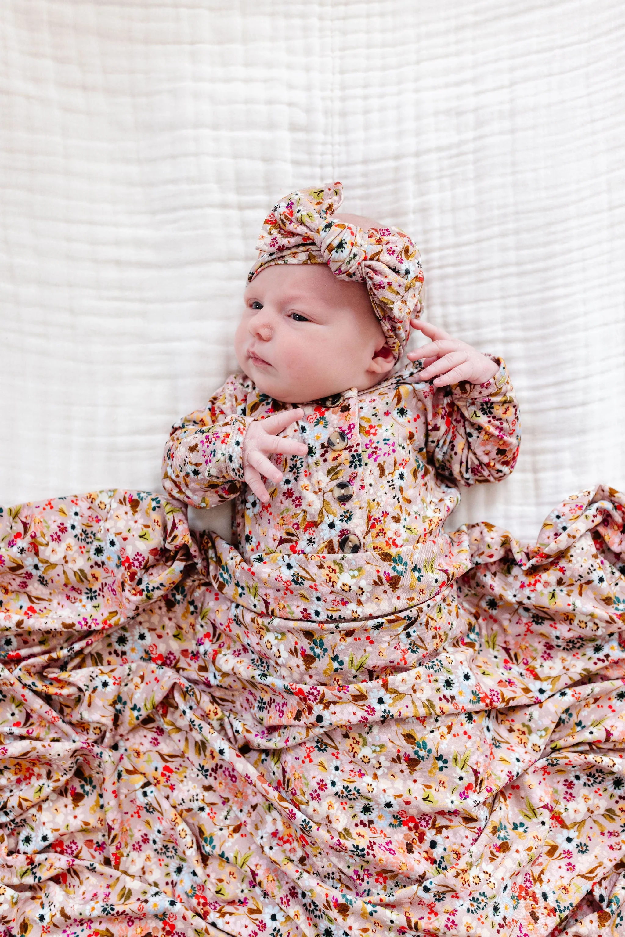 Penelope Newborn Headband Bundle (Gown) - Image 3
