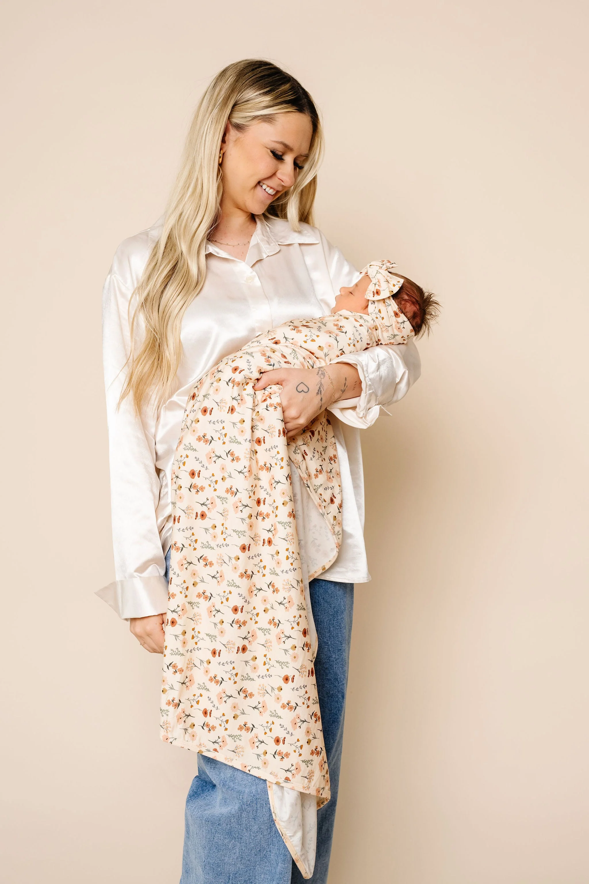 Rachel Newborn Headband Bundle (Gown) - Image 4