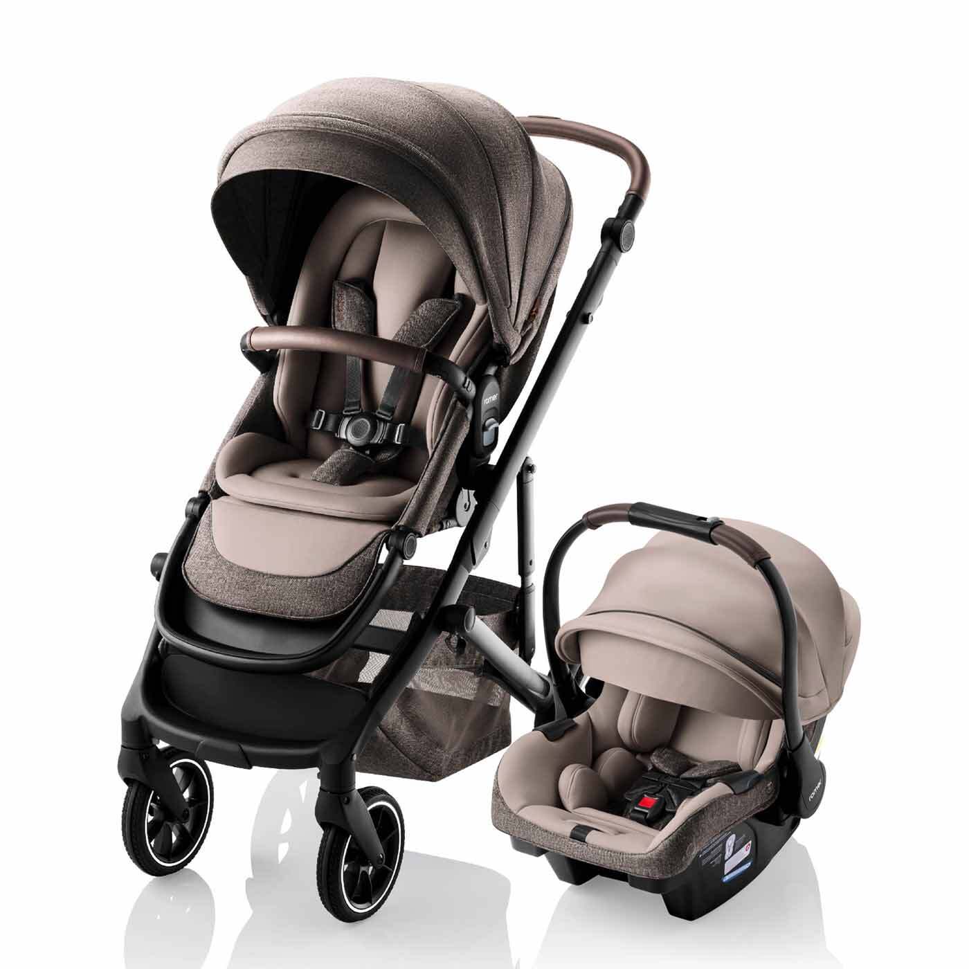 Romer Tura Stroller + Juni Infant Car Seat Travel System - Image 18