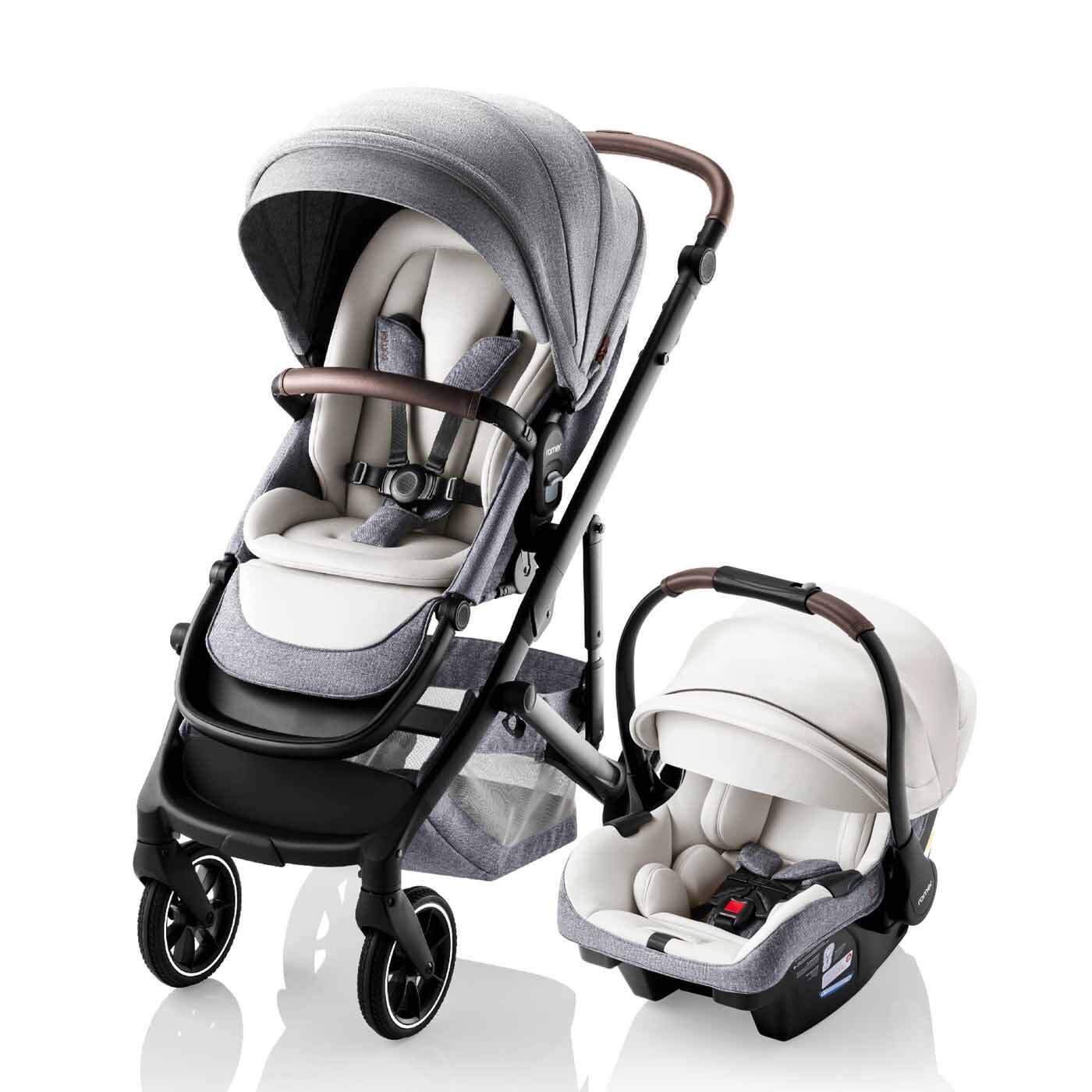 Romer Tura Stroller + Juni Infant Car Seat Travel System - Image 19