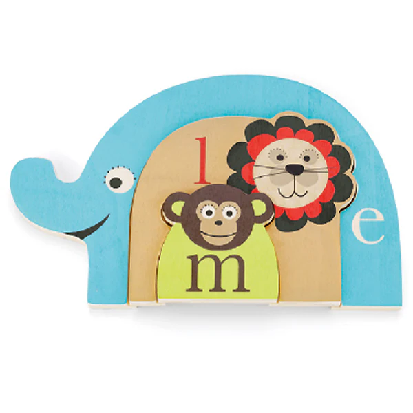 Skip Hop Alphabet Zoo Nesting Animal Puzzle - Image 2
