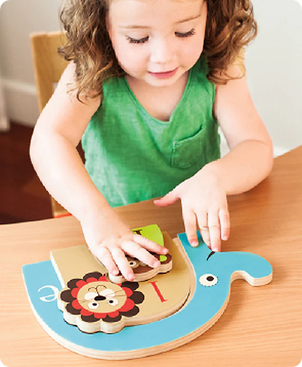 Skip Hop Alphabet Zoo Nesting Animal Puzzle - Image 3