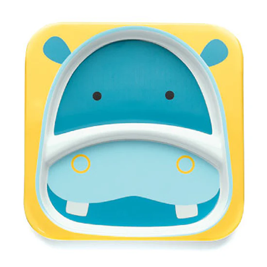 Skip Hop Zoo Plate - Hippo - Image 2