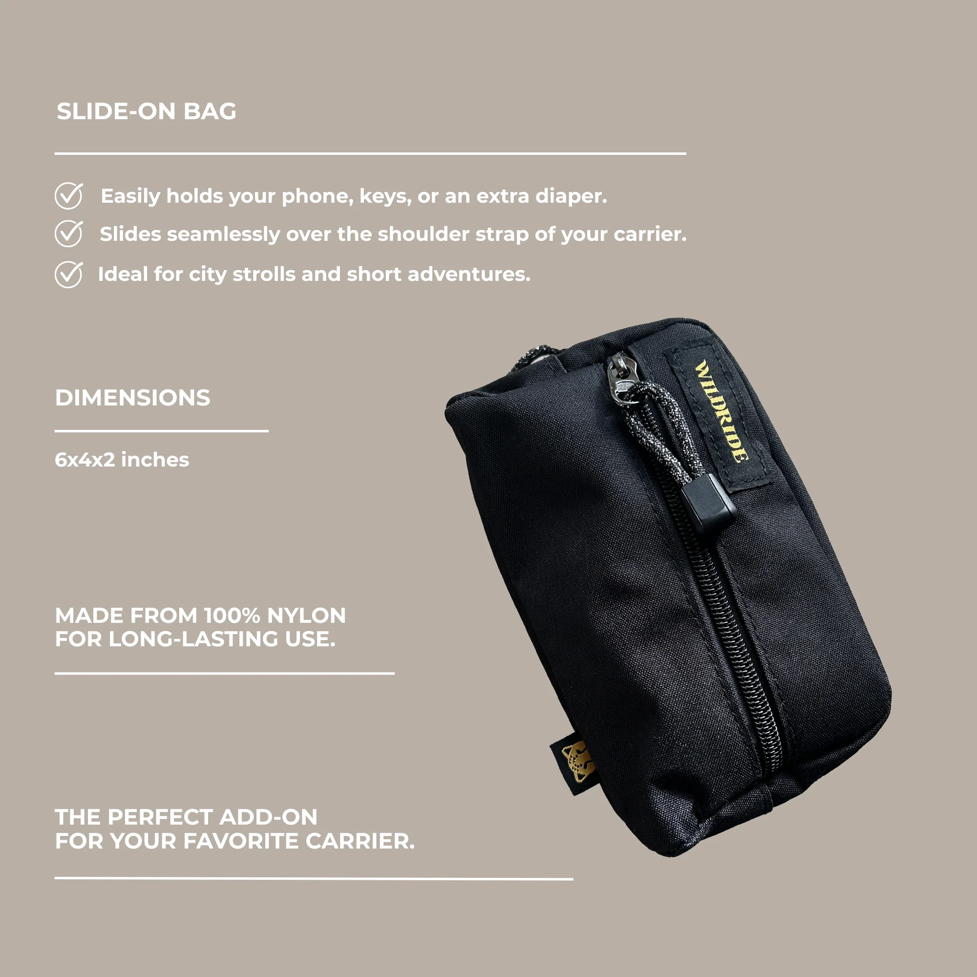 Wildride Slide on Bag - Image 3