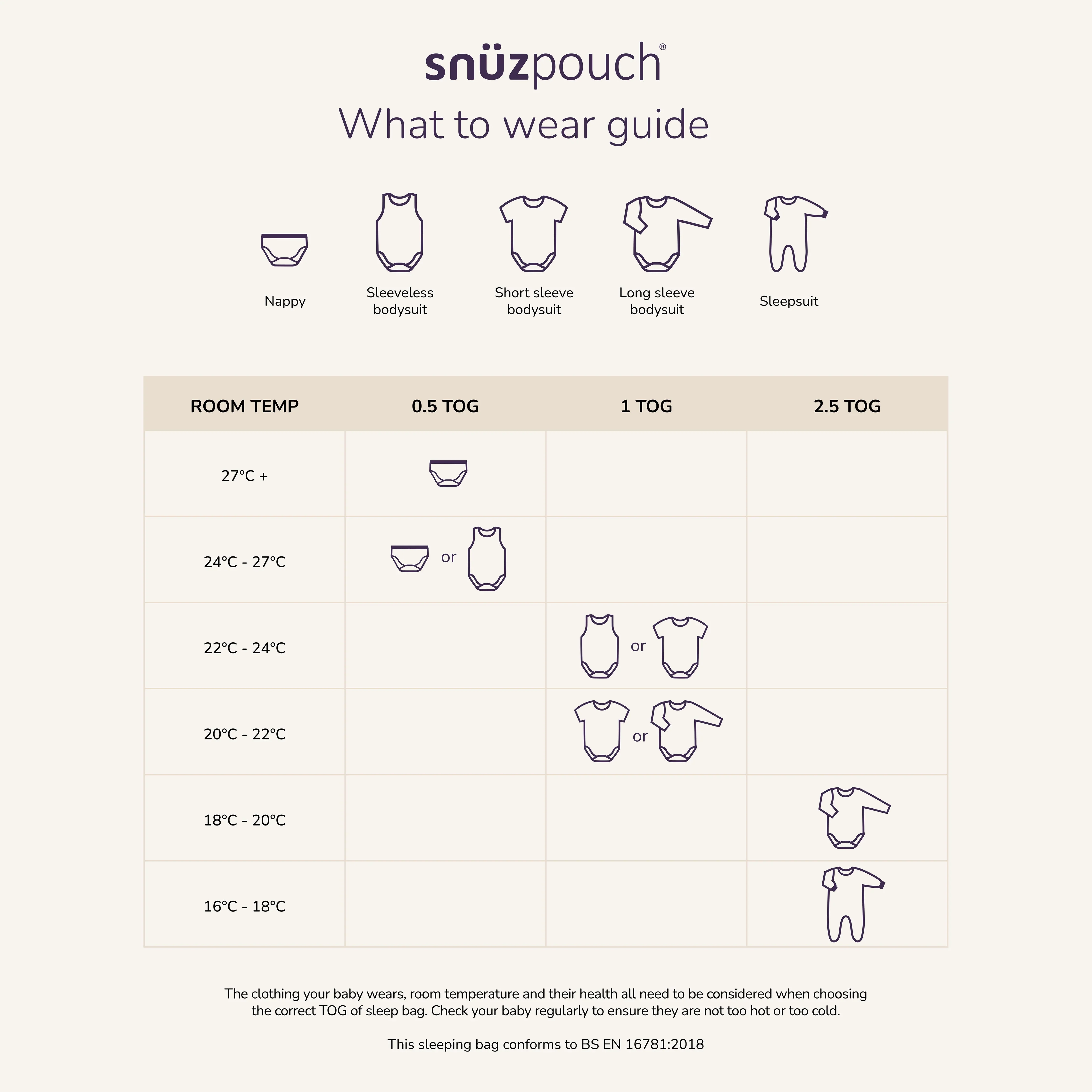 SnuzPouch Sleeping Bag - Cashmere Cross - Image 7