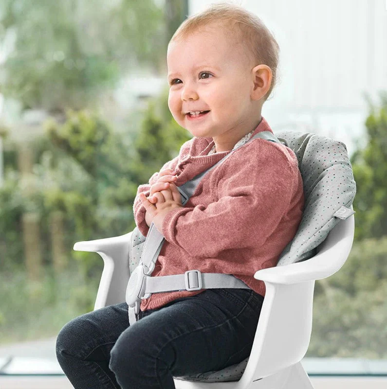 Stokke Clikk High Chair Cushion  - Grey Sprinkles - Image 2