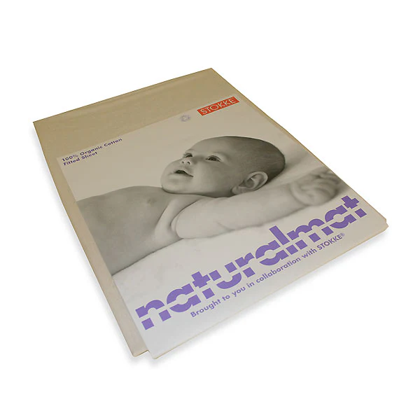 Stokke Sleepi Fitted Sheet Crib by Natural Mat - Image 2