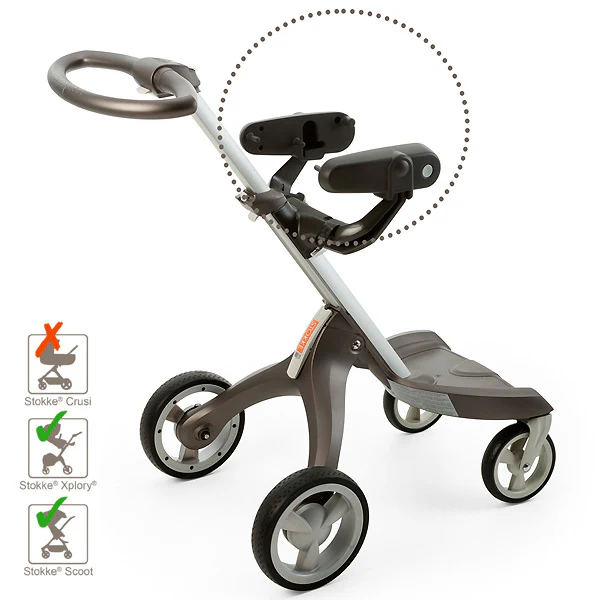 Stokke Xplory / Scoot / Trailz Car Seat Adapter for Peg Perego - Image 2