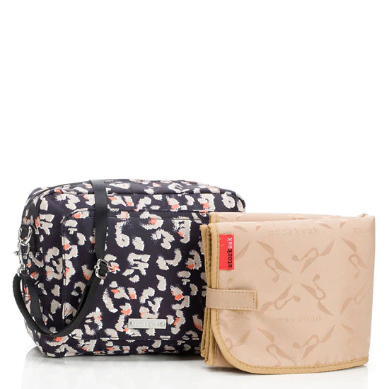 Storksak Cleo - Papaya + Mini Fix Changing Bag - Image 3