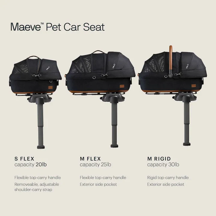 Tavo Pets Maeve Small Pet Car Seat - Image 5