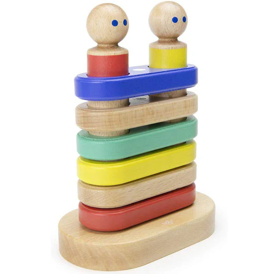 Tegu Magnetic Floating Stacker Building Block Set - Big Top