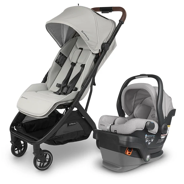 UPPAbaby MINU V3 Travel Stroller with Mesa V2 Infant Car Seat - Image 9