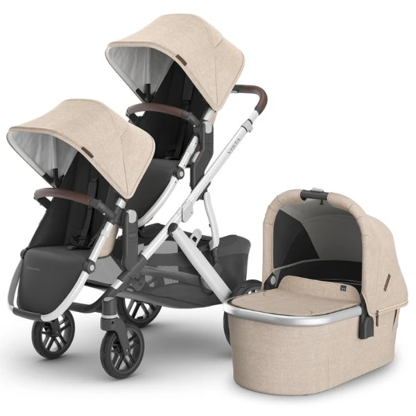 UPPAbaby Vista V3 Double Stroller + Bassinet - Image 12