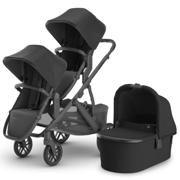 UPPAbaby Vista V3 Double Stroller + Bassinet - Image 8
