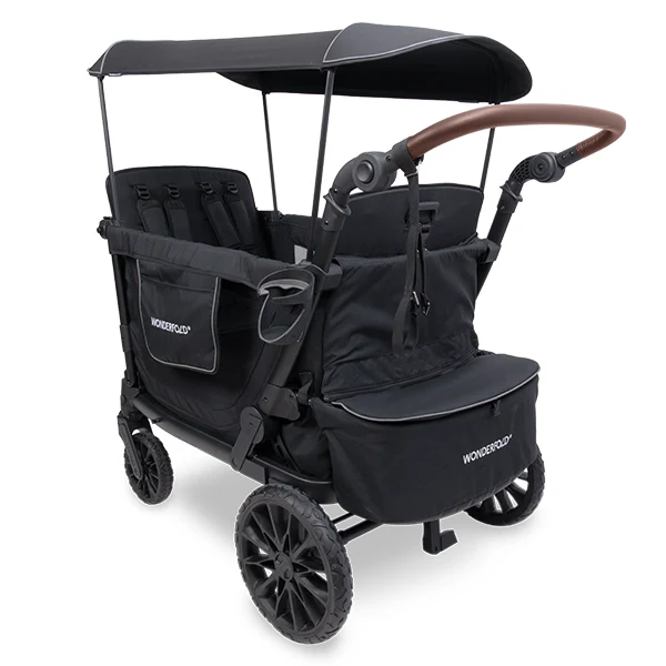 WonderFold L4 Quad Stroller Wagon - Image 4