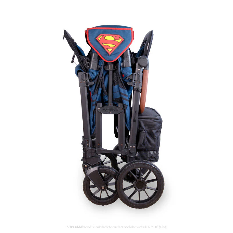 WonderFold Superman Stroller Wagon - Double (2 Seater) - Image 11