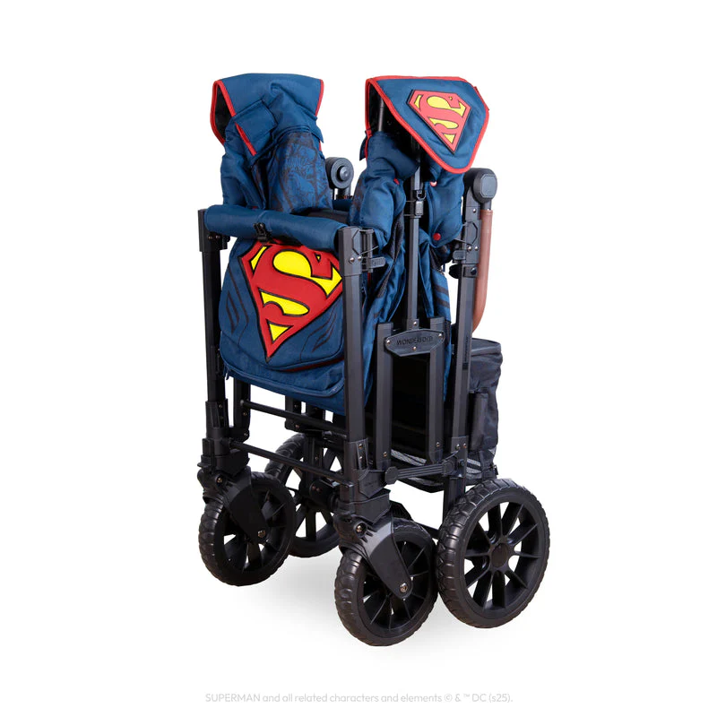 WonderFold Superman Stroller Wagon - Double (2 Seater) - Image 12